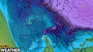 European Weather | GFS Model in 850 hPa January 28, 2026 - Temperature in Europe