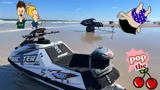 Joe POPS His BACKFLIP CHERRY in SURF ON his RICKTER XFS @ Daytona FreeRide🤙🏽