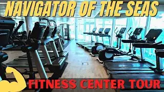 Тур по спортзалу Navigator of the Seas (фитнес-центр Vitality at Sea)