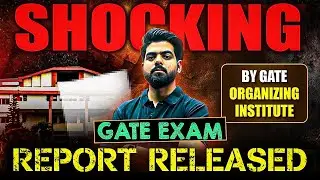 SHOCKING 🚨 GATE 2025 Report Released by IIT Roorkee 🎓 | Must Watch | VishalSoni Sir