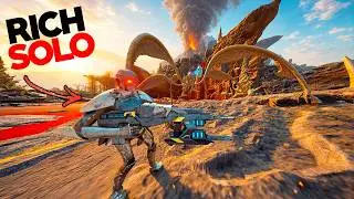 Becoming The Most Stacked Solo On My Server In Ark Ascended