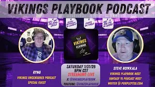 Vikings Playbook Podcast w/ Guest 