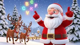 Santa&rsquo;s Reindeer Alphabet Rhyme for Kids | ABC Song, Christmas Learning, Nursery Rhymes & Baby Songs
