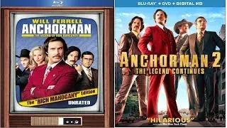 Anchorman / Anchorman 2 Blu-ray Unboxings