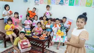 Kids Go To School | Chuns Birthday Friends in the classroom, holding a big party for best friends