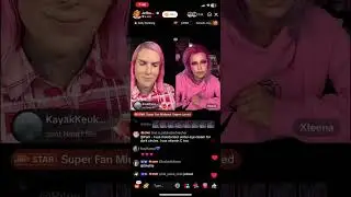 Xteena & Jeffree try New Makeup-VB, LV September 16, 2025