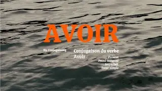 Learn French conjugation with music [Conjugaison du verbe Avoir]