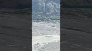 View of riverbank and riparian zone of Spiti River |Fluvial landforms |