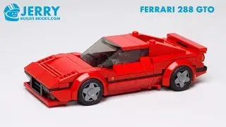 LEGO Ferrari 288 GTO instructions (MOC #87)