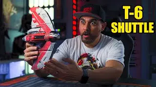 Star Wars Micro Galaxy Squadron Ahsoka T-6 Shuttle Unboxing by Jazwares!