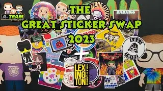 The Great Sticker Swap 2023 + Lexington Comic Con