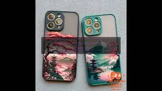 1005005621961451 Japanese Aesthetic Mount Fuji Landscape Map Phone Case For iPhone 7 8