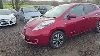 Nissan leaf electric car 