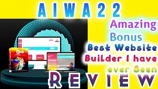 AIWA22 Review, Drag-n-Drop Website Builder helps to create Professional Websites | #aiwa22 #aiwa