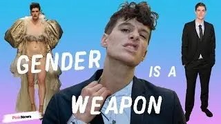 Non-binary model Rain Dove on gender roles
