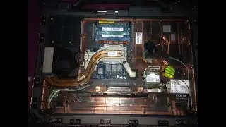 DELL LATITUDE E6420 XFR ЗАМЕНА С МЕДНОЙ ПРОКЛАДКОЙ И СМАЗКОЙ ДЛЯ ОЧИСТКИ ВЕНТИЛЯТОРА