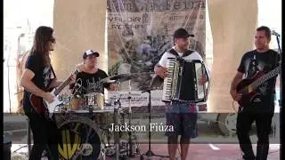 Jackson Fi&uacute;za Sanfoneiro no Jam na Feira em Riach&atilde;o do Jacu&iacute;pe