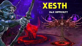 Deadeye Xesth Max Difficulty +4 ICE SHOT BUILD