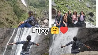 birthi waterfall ka खुबसूरत नजारा गुजरात से vi आये यहां gumny jinsy milkar kushi hui #daliyvlog