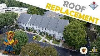 Canal Park IV Roof Replacement | GAF Timberline HDZ Pewter Gray | Salisbury, MD