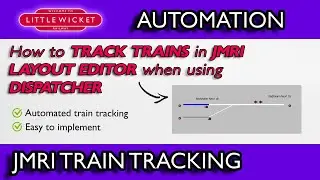 Automated Train Tracking in JMRI Layout Editor when using Dispatcher