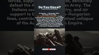 23 ottobre &ndash; 11 novembre 1918: La battaglia di Vittorio Veneto #cortometraggi #storia