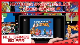 Nintendo Switch Online SNES Games List / September 2020 / All the Games