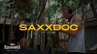 Tulum Live Jungle Instrumentalist, Saxxdoc at Illuuminate Festival Stage 2024