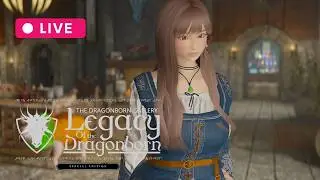 【SkyrimSE LotD編62】中世風メイドドレスで  Legacy of the Dragonborn  [Live #176]