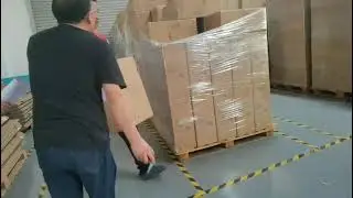 SGS Inspector inspectting the goods before shipping