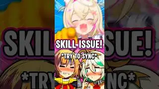 CC and GG try to sync like Fuwamoco...