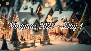 ❆ Belle & Stitch - Vlogmas Day 1 2023 ❆