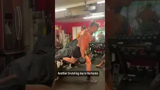 Jason Momoa training leg day #shorts #workout