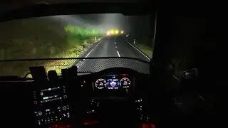 Scania V8 Early Morning Drive POV / ASMR / NEW ZEALAND BACKROADS