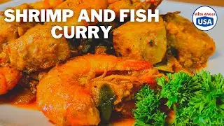 Shrimp and Fish Curry | Prawn and Tuna Curry | How To make the Fish and Shrimp Curry | Prawn Curry