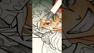Asta And Yuno Drawing, Part - 2 || Black Clover || #shorts #anime
