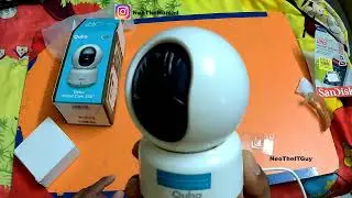 Qubo Smart Cam 360 Unboxing, Installation and Configuration