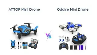 🚁🏎️ ATTOP Mini Drone vs Oddire Mini Drone 🎮✨: Which is the Better Drone for Kids? 👧👦