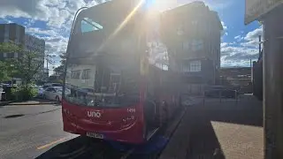 Unobus ADL Enviro 400 Ex RATP Group ADE40472 1496 YX62 BVN Route 298