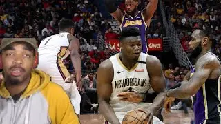 LEBRON JAMES CLUTCH SHOT OVER ZION WILLIAMSON | LAKERS VS PELICANS HIGHLIGHTS REACTION