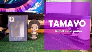 PAPERCRAFT | TAMAYO CHIBI & BOX - Kimetsu no Yaiba / Demon Slayer