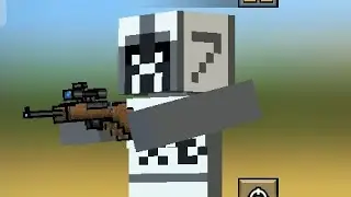 Pixel Gun 3D | Default Sniper and Overseer Dominates the First person Battle Royale, 5 kills win