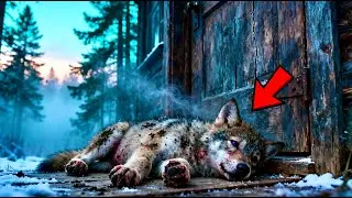 БРОШЕННЫЙ СТАЕЙ ВОЛЧОНОК ПРИПОЛЗ К ЗИМОВЬЮ ЛЕСНИКА… ТО, ЧТО ПРОИЗОШЛО ЧЕРЕЗ ГОД, НЕВОЗМОЖНО ЗАБЫТЬ!