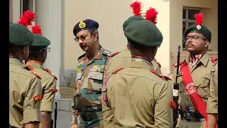 NCC Guard of Honour / Quarter Guard at CATC-2019 IIT Kharagpur #NCC #IITians #Guard_of_Honour