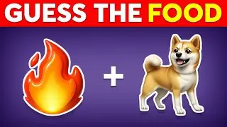 Guess The FOOD By Emoji 🍩🍔 Food Emoji Quiz Challenge 🤯 Monkey Quiz