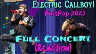Electric Callboy - live at Pinkpop 2023 (FULL CONCERT) | REACTION!