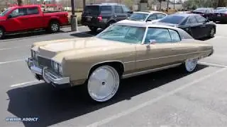 WhipAddict: 73' Chevy Caprice Donk Squattin on SD Forged 26s, Fresh Paint And Interior
