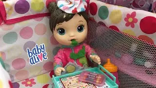 BABY ALIVE Mix my Medicine  Sick Routine