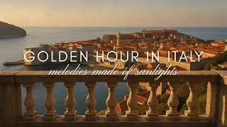 Golden Hour In Italy | Sunlit Sounds from the Coast, Traditional Italian Music, Vintage Sounds