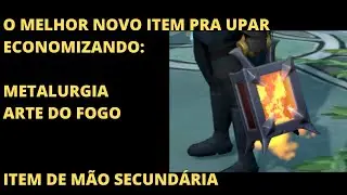 Novo item de Arte do fogo e Metalurgia! N&uacute;cleo de Fornalha de Orthen - Ferramenta secund&aacute;ria!